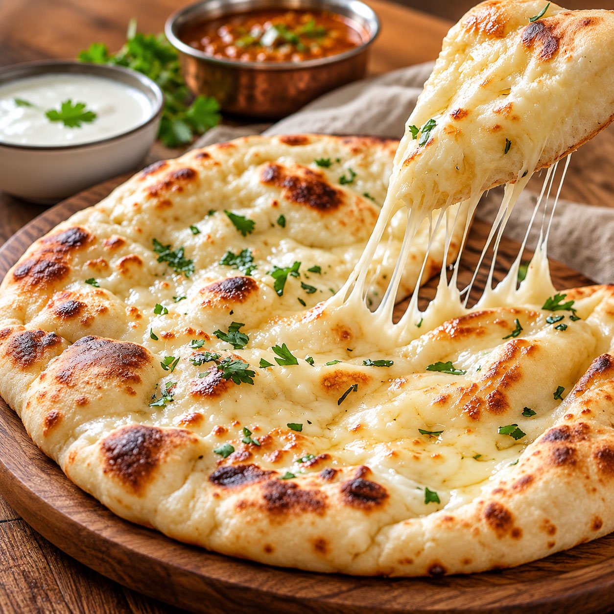 Cheese naan