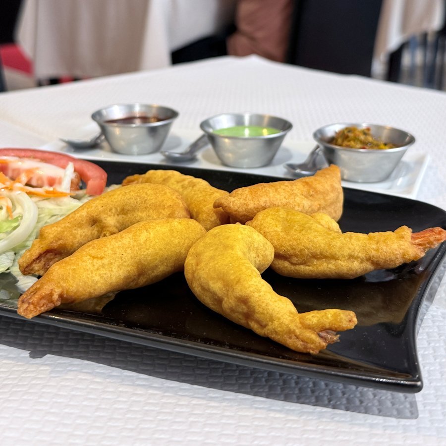 Crevettes pakora