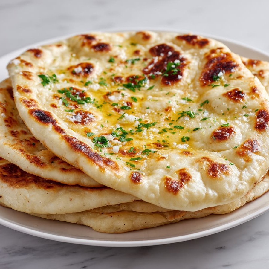 Garlic naan