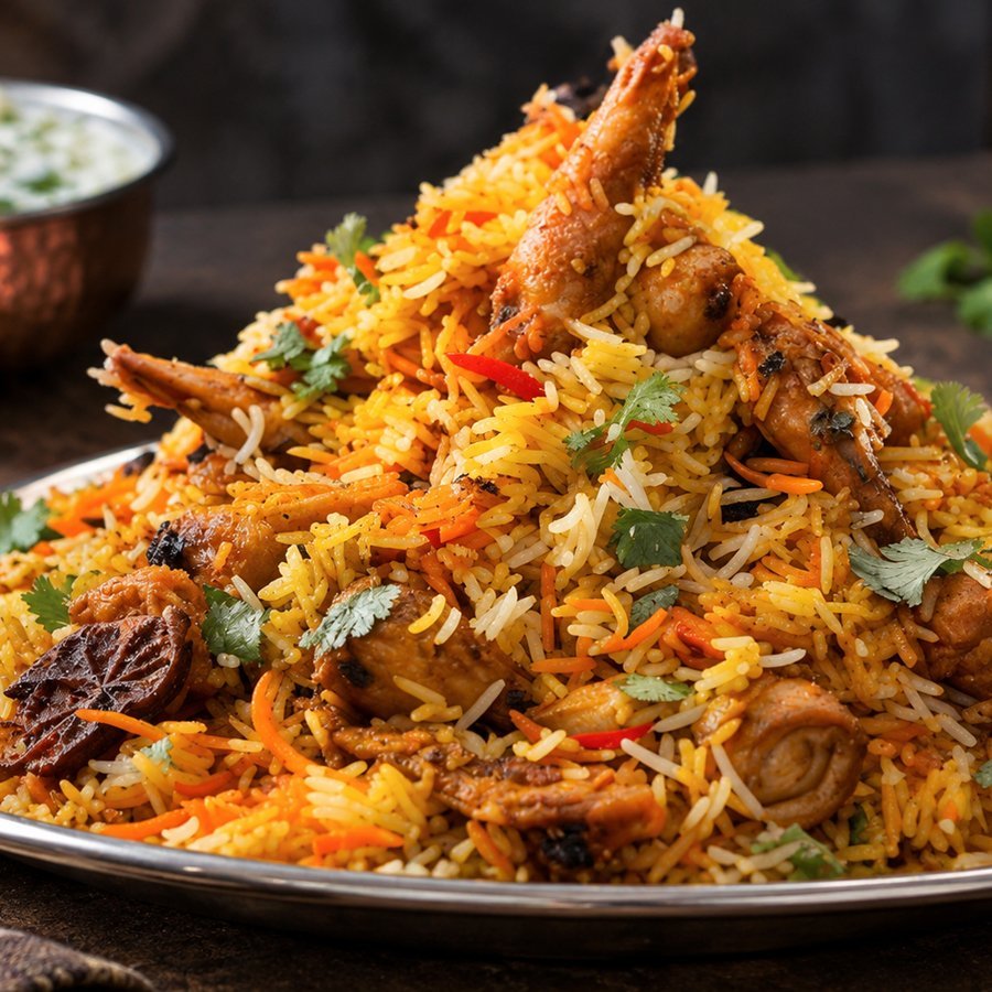 Mixte biryani