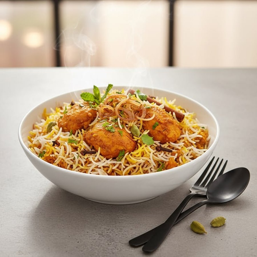 Poulet biryani