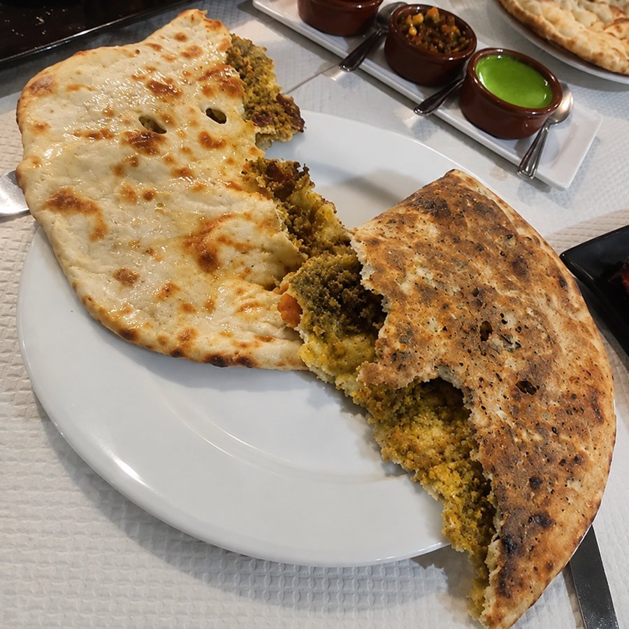 Qeema naan